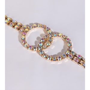 Women's RHINESTONE CHAIN BELT